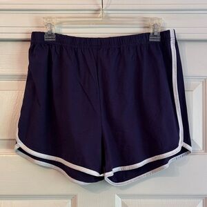 Women's Navy Blue Athletic Shorts